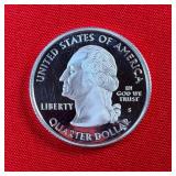 2007-S Washington 90% Silver Proof State Quarter