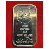 Silvertowne 1oz .999 Fine Silver Ingot