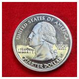 2001-S Washington 90% Silver Proof State Quarter