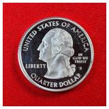 2007-S Washington 90% Silver Proof State Quarter