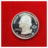 2007-S Washington 90% Silver Proof State Quarter