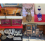 Tools - Equip - Furniture - Fine Glassware - Collectibles