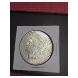 1896 Morgan silver dollar liberty
