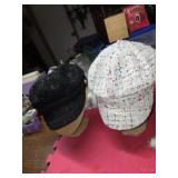 2 stylist sparkle ladies hat