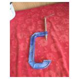 Vtg 6 inch c clamps  by Irwin