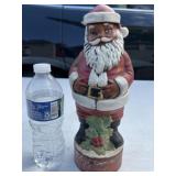12in CHRISTMAS CHEER DECANTER - Santa Claus