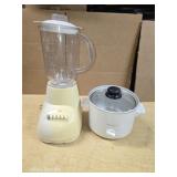 Sunbeam blender plus rice cooker both work