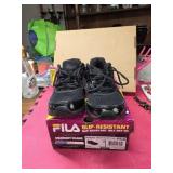 Br new fila woman black shoes sze 7
