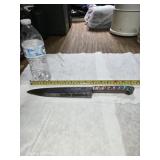 Fourteen inch steel knife full shank
