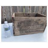 Vintage 1944 ANHEUSERï¿½BUSCH Wood Beer Crate