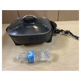 12in PRESTO ELECTRIC FRYER SKILLET - works