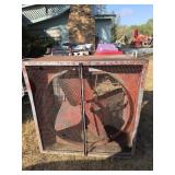 Vintage large garage fan 43'ï¿½ 22'