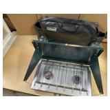 COLEMAN 2-BURNER Propane Stove - LIKE NEW