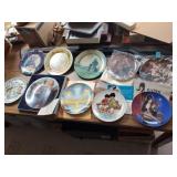 11pc Collector numbered plates 4 are metal