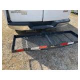 HAUL MASTER Folding Hitch Mount Cargo Rack