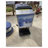 Commercial ice  dispensor servend new old stock