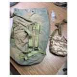 Military U.S. Army Duffle Sack Deployment Pack