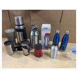 10pc HOT/COLD THERMAL TUMBLERS/THERMOS