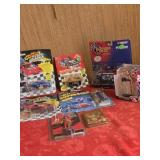 4 collectible new joy cars, 1 die-cast one