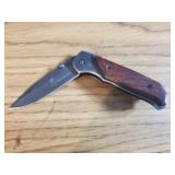 Browning 3' Blade Utility Knife w/wooden grip