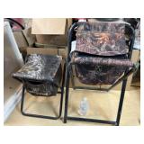 GAME WINNER Camo  Foldind Hunt Stools w/Zip Pouch