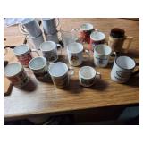 18pc COFFEE MUGS - Assorted Brands & Designs