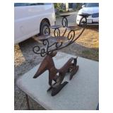 Heavy metal candle stick holder 24x 23