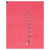 New woman wristbracelet 925 rose stone 19' long