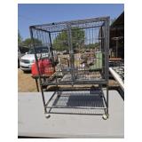 Rabbit cage w/ 4 wheel 29 x 24