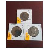 KENNEDY Half Dollars - 1981D, 1981P MS60, 1992P
