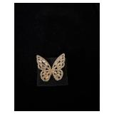 Elastic butterfly ring