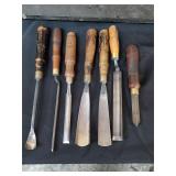 Buck Bros hand chisels
