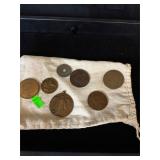 Lot of misc coins and metals