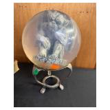 Gargoyle Bowling Ball with Display Base