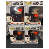 Lot of 4 Cara Dune Star Wars Funko Pops