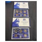 2002, 2003 US Mint Quarters Sets