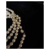 Set of costume pearls 1 very long