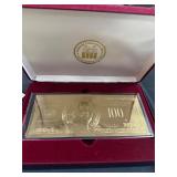 2005 $100 Gold Leaf Certificate