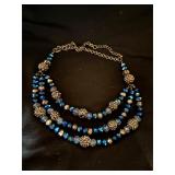 Gorgeous, blue and greenï¿½s necklace