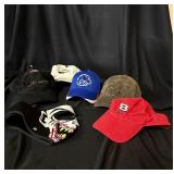 Lot of 5 hats and one mask