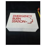 Emergency burn station kit