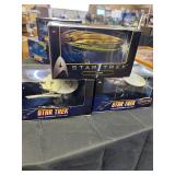 Lot of 3 Star Trek Collector Models