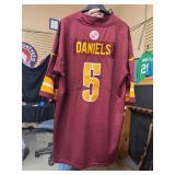 Jayden Daniels Washington Commanders jersey XL