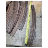 Wood train track