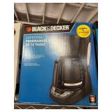 New Black and Decker 12 Cup Coffee Maker