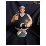 10ï¿½ department 56 golfer candy dish