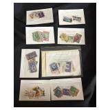 Lot of 8 stamp lots