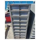 Industrial metal storage cabinet