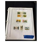 4 sheets of stamps