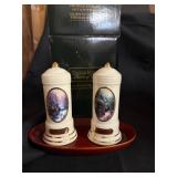 Thomas Kincaid, salt & pepper shakers new open box